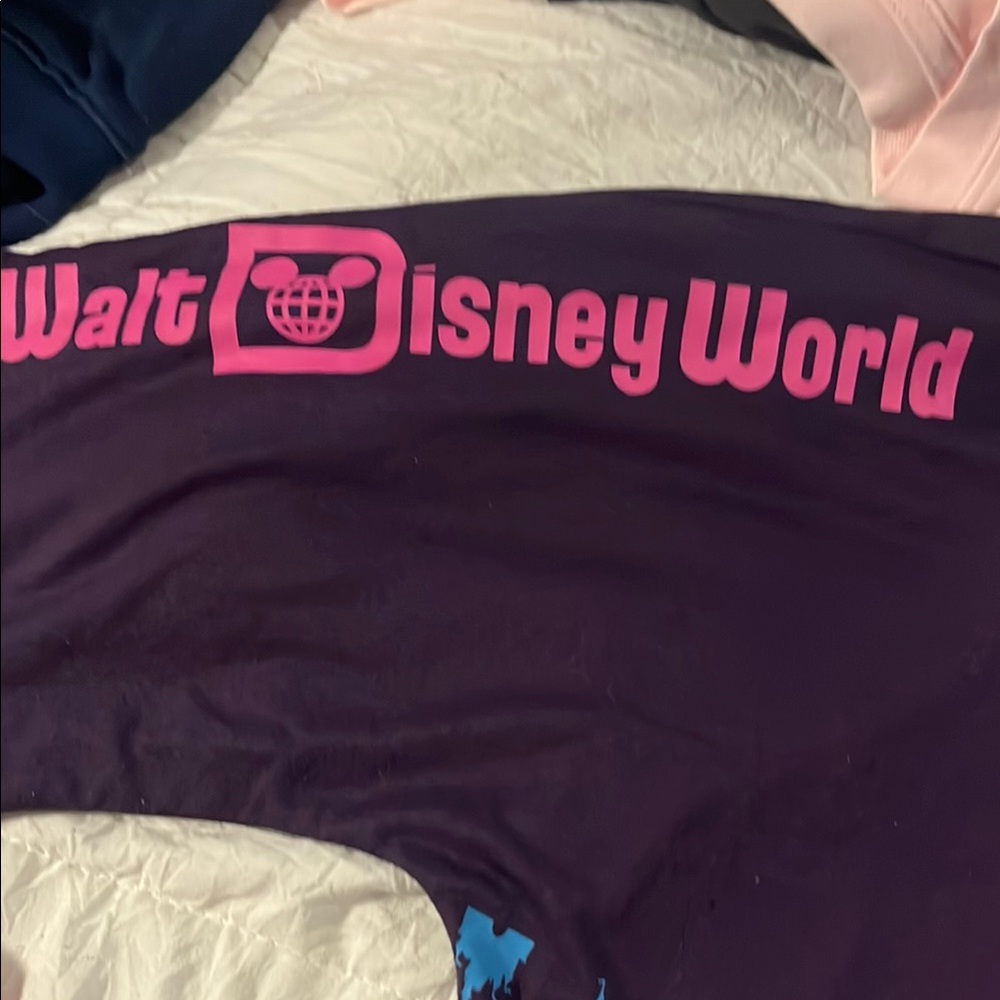 Disney World Purple Long Sleeve Shirt - Picture 3 of 4